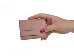 Segali Dámská kožená peněženka SEGALI 1756 baby pink