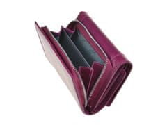Segali Dámská kožená peněženka SEGALI 7196 B fucsia