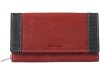 Segali Dámská peněženka kožená 61288 WO červená/černá