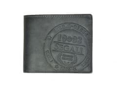 Segali Pánská peněženka kožená SEGALI 614827 A černá