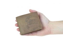 Segali Pánská peněženka kožená SEGALI 614827 A hnědá