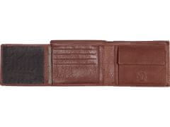 Segali Pánská peněženka kožená 70078 tmavý koňak