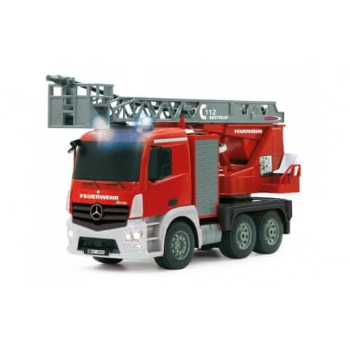 Double E DOUBLE E RC hasičský truck Merecedes-Benz Antos s funkční stříkačkou a žebříkem 1:20