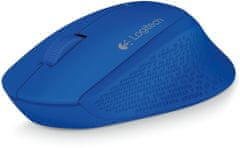 Logitech Wireless Mouse M280, modrá (910-004290)