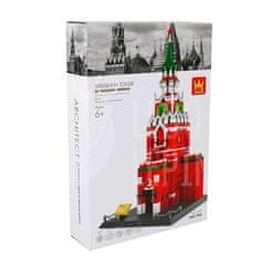 Wange Wange Architect stavebnice Spasská věž - Kreml kompatibilní 1046 dílů