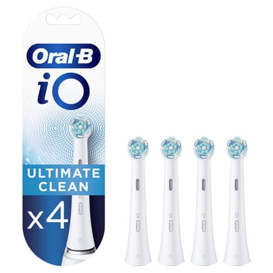 Oral-B  iO Ultimate Clean kartáčkové hlavy, balení 4 ks 