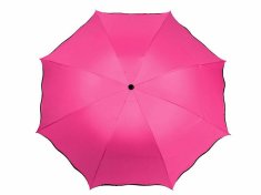 Kraftika 1ks růžová malinová dámský skládací deštník kouzelný