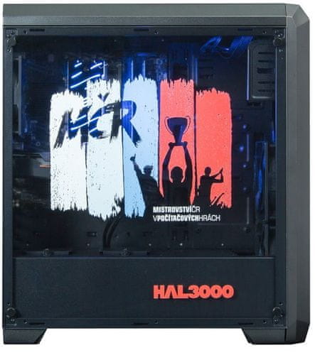 Moderní stolní nabušený herní počítač HAL3000 MČR Finale 2 Elite 3060 skvělá grafika 16 GB RAM DDR4