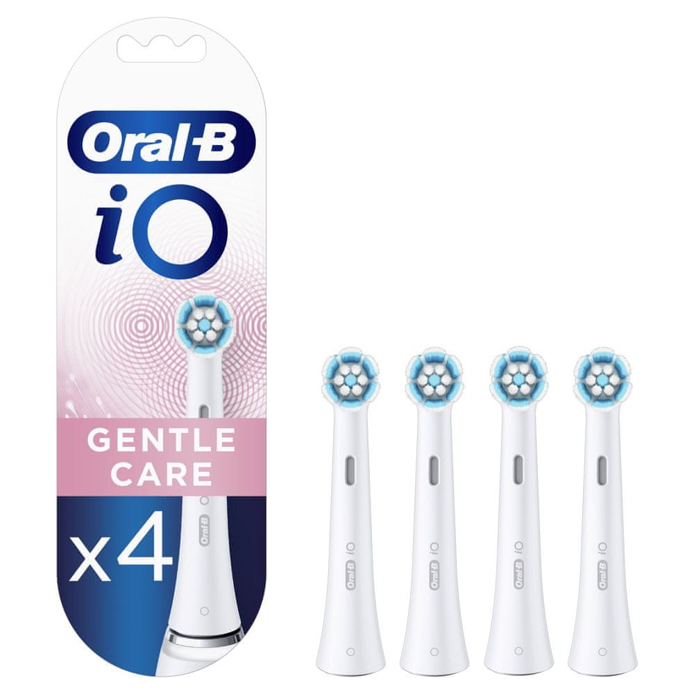 Levně Oral-B iO Gentle Care kartáčkové hlavy, balení 4 ks 