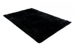 Chemex Koberec Silk Měkký Příjemný Na Dotek Černá 80x150 cm