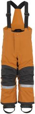 dětské zateplené kalhoty D1913 Idre 503829-251 80 oranžová