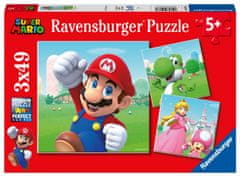 Ravensburger 051861 Puzzle Super Mario 3x49 dílků