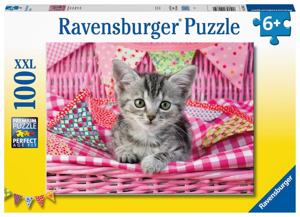 Ravensburger 129850 Roztomilé koťátko 100 dílků