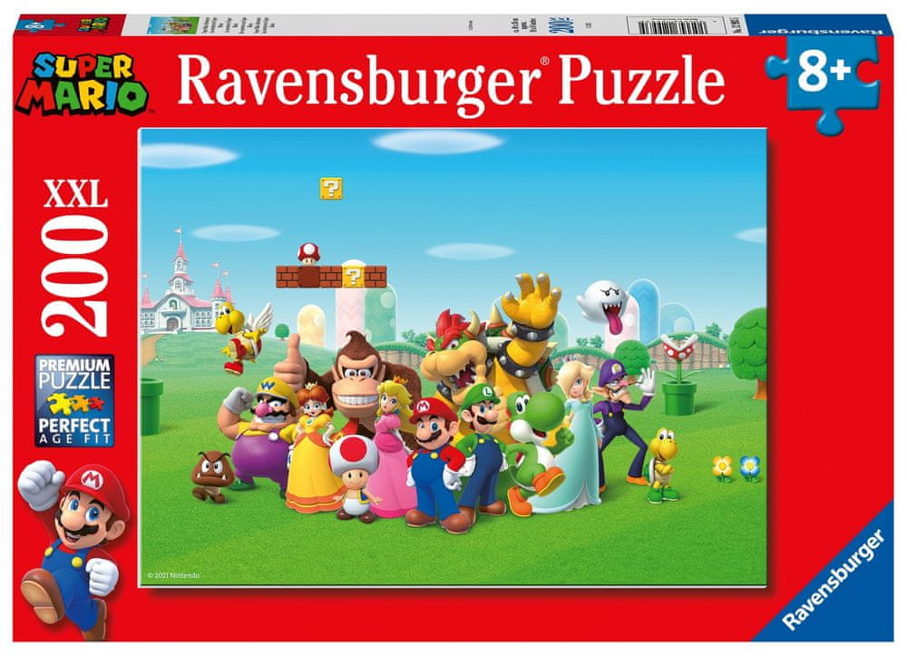 Levně Ravensburger Super Mario 200 dílků