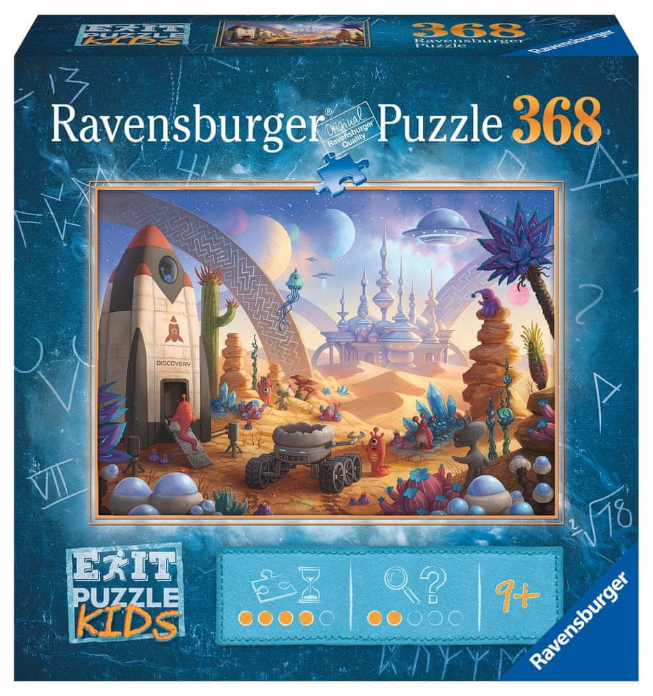Levně Ravensburger 132669 Exit KIDS Puzzle: Vesmír 368 dílků