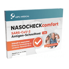Lepu Medical Tech Nasocheck comfort Sars-Cov-2 Antigen Rapid Test 1 ks