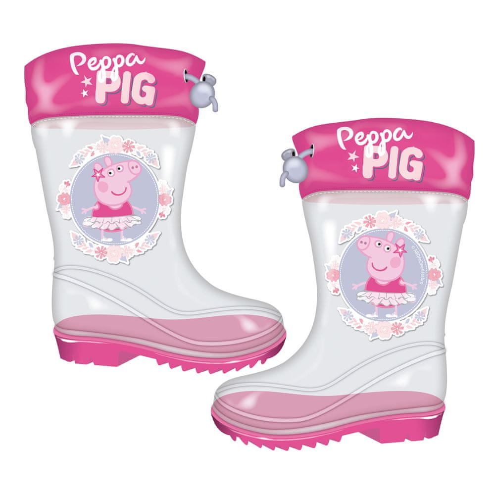 Disney dívčí holínky Peppa Pig pp13970 růžová 24 - zánovní