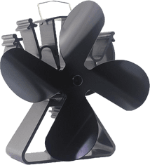 TURBO Fan Ventilátor na krbová kamna 4 čepelový – Triangl