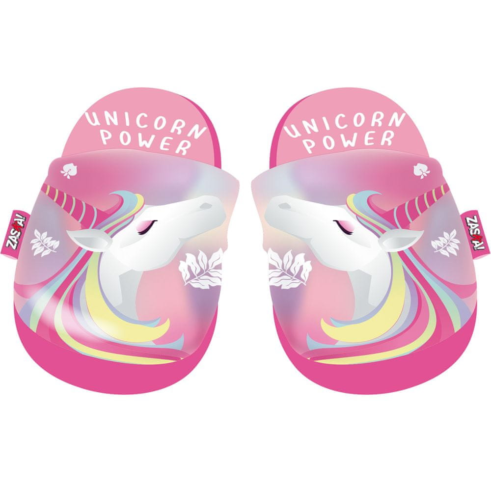 Disney dívčí pantofle Unicorn ZK50899 růžová 32/33