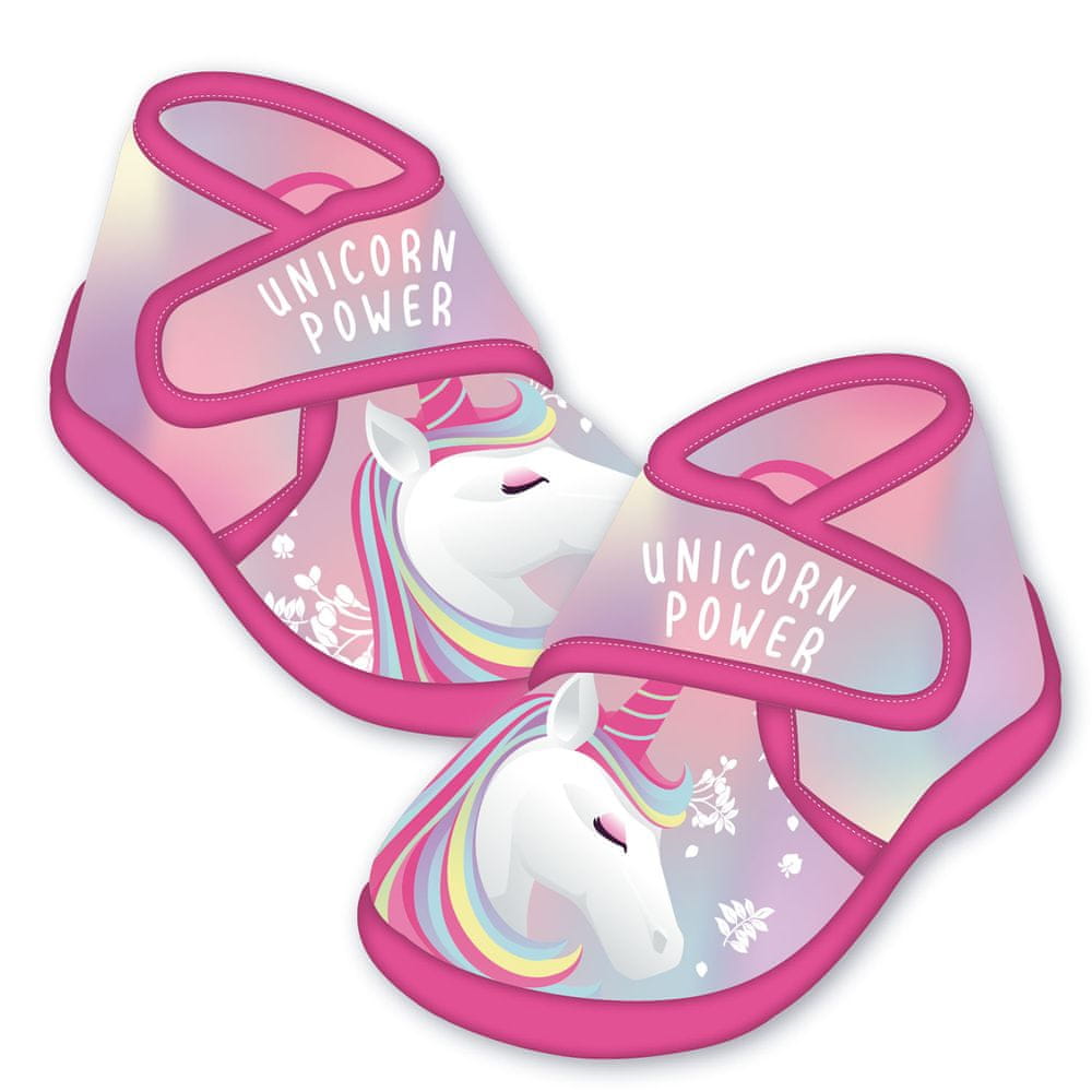 Disney dívčí bačkory Unicorn ZK50901 růžová 27