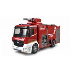 Amewi Trade Amewi RC hasičský vůz Mercedes-Benz Arocs 1:18 s funkční stříkačkou