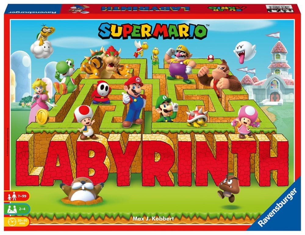 Levně Ravensburger Labyrinth Super Mario