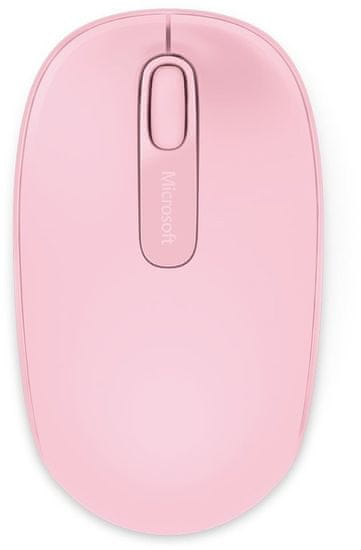 Microsoft Mobile Mouse 1850, světle růžová (U7Z-00024)
