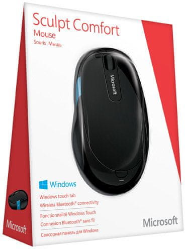 Microsoft Sculpt Comfort Mouse Bluetooth, černá (H3S-00002)