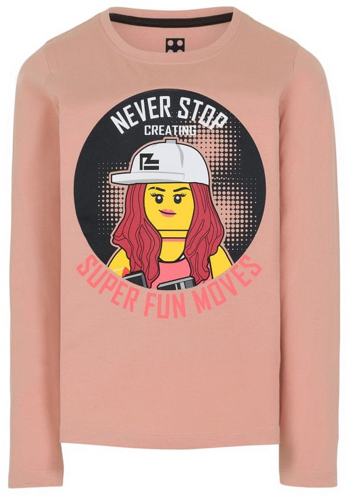 LEGO Wear dívčí tričko LW-12010170 světle růžová 104