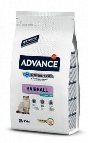 Advance Cat Sterilized Hairball 1,5 kg