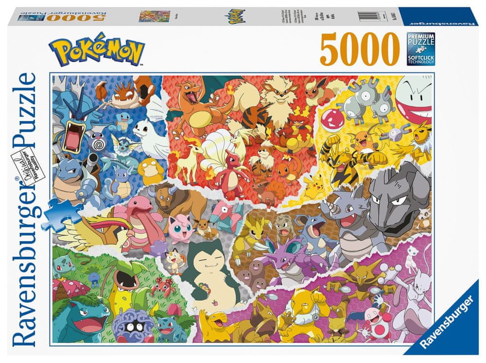 Levně Ravensburger 168453 Pokémon 5000 dílků