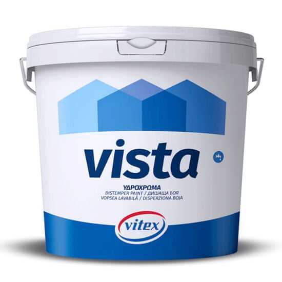 Vitex Vista (3l - 4,8kg) - zářivě bílá malířská barva
