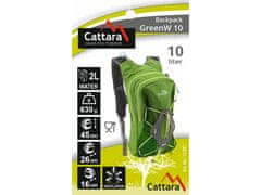 Cattara Batoh 10l + 2l pitný vak GreenW