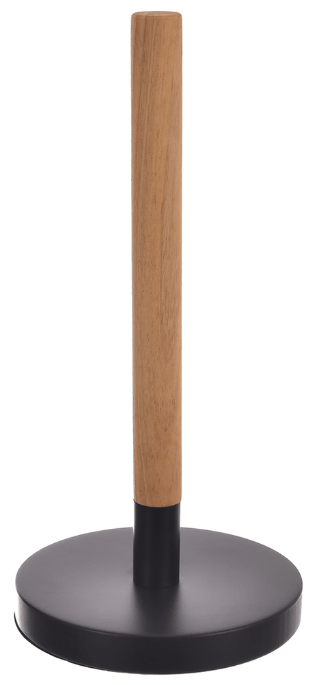Indecor Stojan na papírové utěrky dřevo/kov 15x15x31 cm