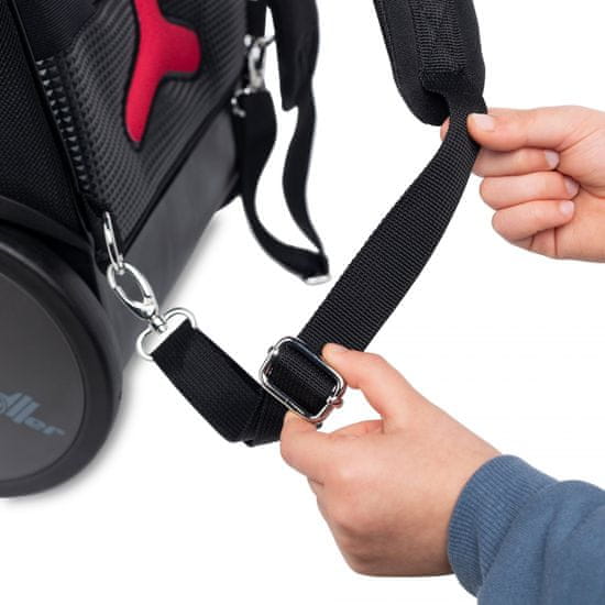 Nikidom Školní a cestovní batoh na kolečkách Roller UP XL Black (27 l)