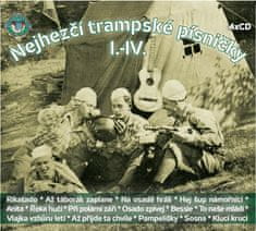 Nejhezčí trampské písničky I.- IV. (4x CD) - CD