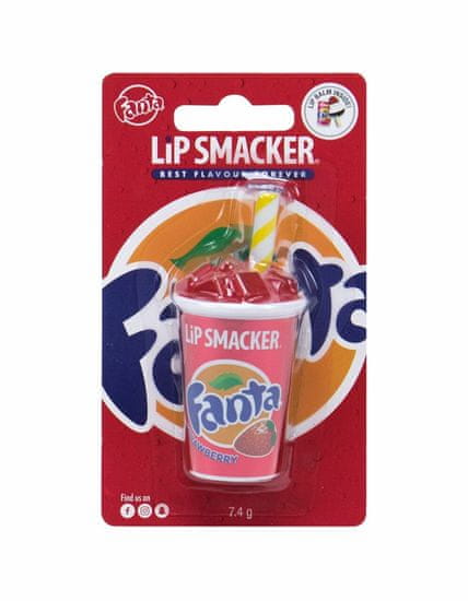Lip Smacker 7.4g fanta, strawberry, balzám na rty