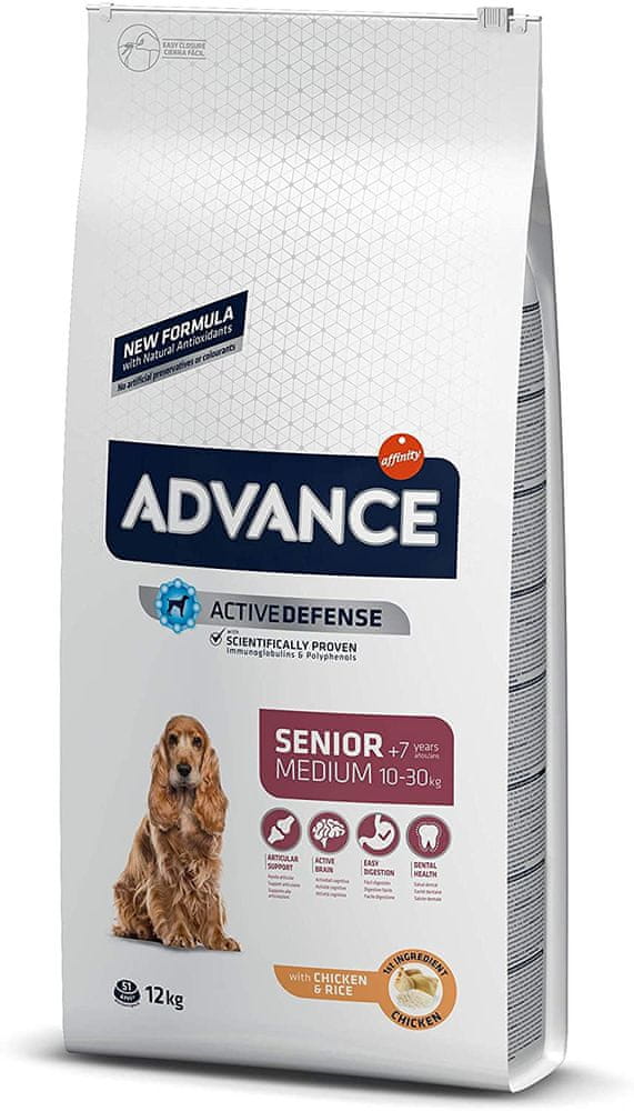 Levně ADVANCE Dog MEDIUM Senior 12 kg