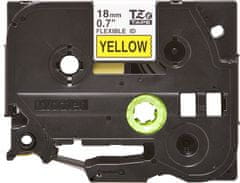 Brother páska - TZE-FX641, žlutá / černá, 18 mm (TZEFX641)