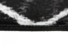 Chemex Koberec Bali Módní Turecké Vzory C429A Bílá Černá 80x150 cm