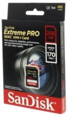 SanDisk SDXC Extreme Pro 256GB 170MB/s UHS-I U3 V30 (SDSDXXY-256G-GN4IN)