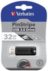 Verbatim PinStripe 32GB černá (49317)