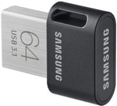 Samsung Fit Plus 64GB, šedá (MUF-64AB/APC)