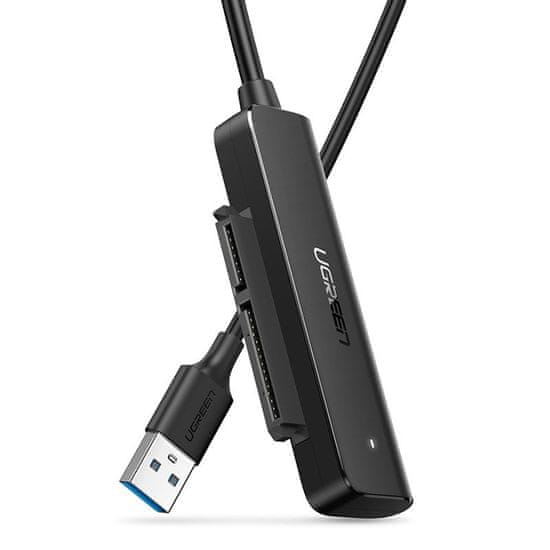 Ugreen CM321 adaptér HDD SSD 2.5'' SATA III 3.0 - USB 3.2, černý