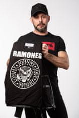 Gipsy Pánský černý kožený křivák Ramones