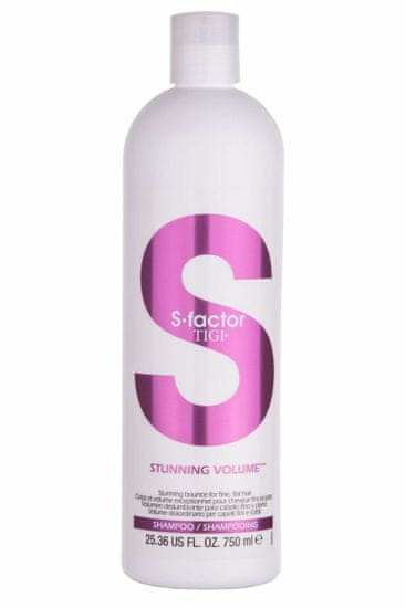 Tigi 750ml s factor stunning volume, šampon