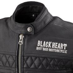 W-TEC Dámská kožená moto bunda Black Heart Raptura (Velikost: M, Barva: černá)