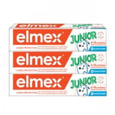 Elmex Junior fogkrém, 75 ml, tripack