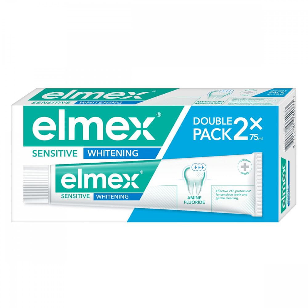 Elmex Zubní pasta Sensitive Whitening 2ks