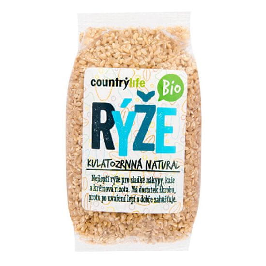 Country Life Rýže kulatozrnná natural BIO